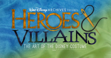 D23 Expo Presents Walt Disney Archives Heroes and Villains Exhibit
