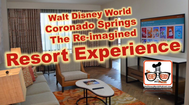 The Disney Nerds Podcast Coronado Springs Re-imagined in Room Experience