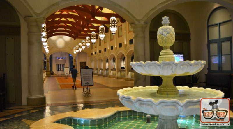 The Disney Nerds Podcast Coronado Springs old reception area, to be re-imagined