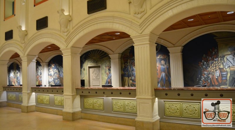 The Disney Nerds Podcast Coronado Springs old reception area, to be re-imagined