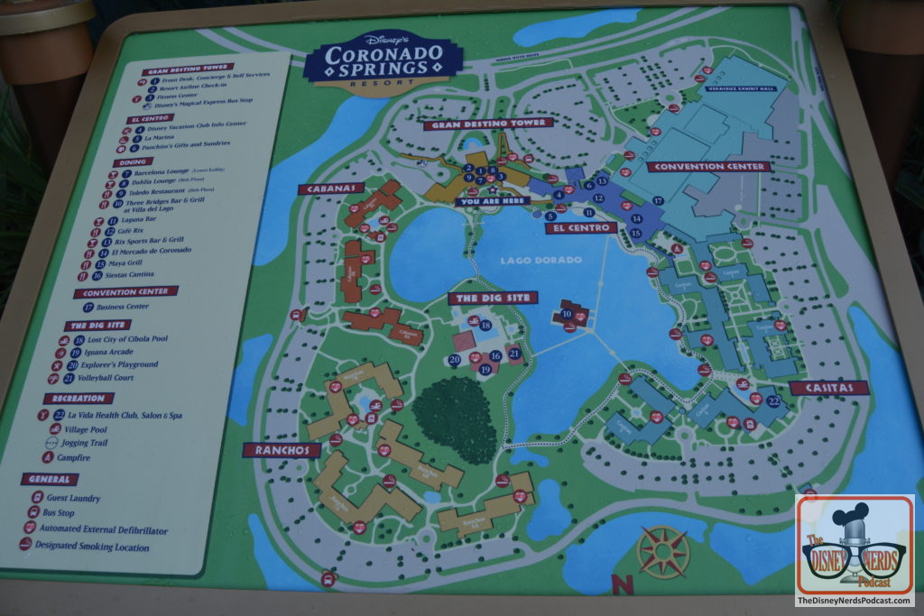 The Disney Nerds Podcast Grand Destino Tower Opening at Coronado Springs Fire Map