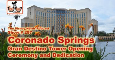 Coronado Springs Re-Dedication 4K Audio and More!