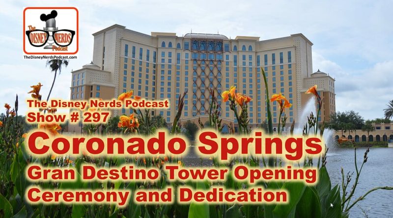 Coronado Springs Re-Dedication 4K Audio and More!