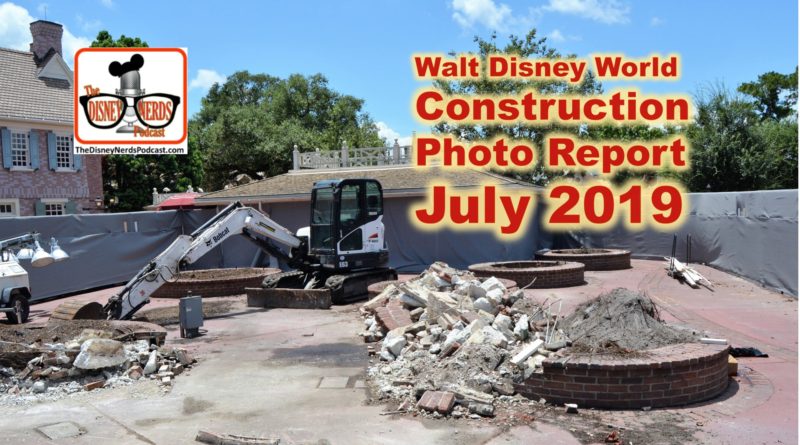 The Disney Nerds Podcast Constructino Photo Reprot July 2019