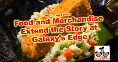 Food and Beverage extend the story at Star Wars Galaxy's Edge