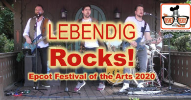 Lebendig Rocks Epcots festival of the Arts