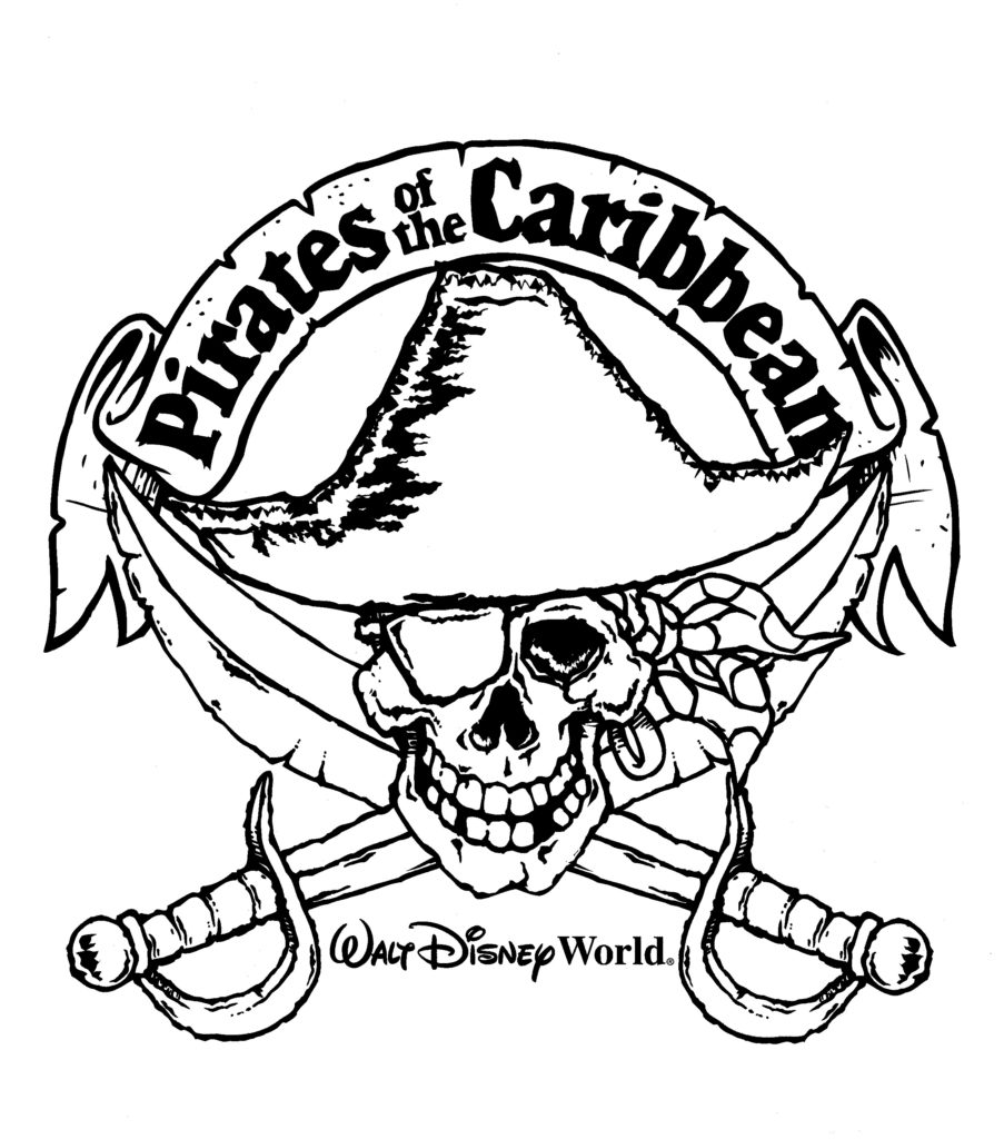 Disney Coloring Pages - Pirates of the Caribbean