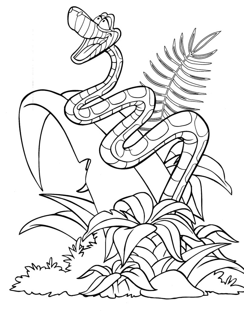Disney Coloring Pages - Sir Hiss