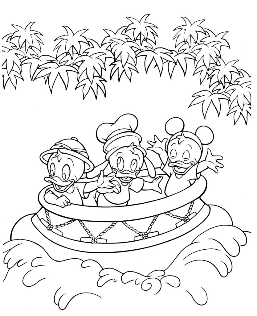 Walt Disney World Coloring Pages – The Disney Nerds Podcast
