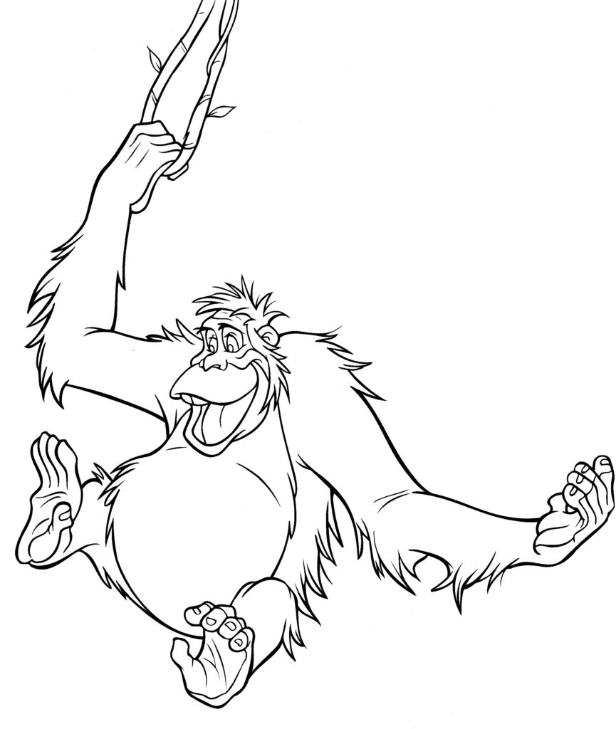 Disney Coloring Pages - Jungle Book