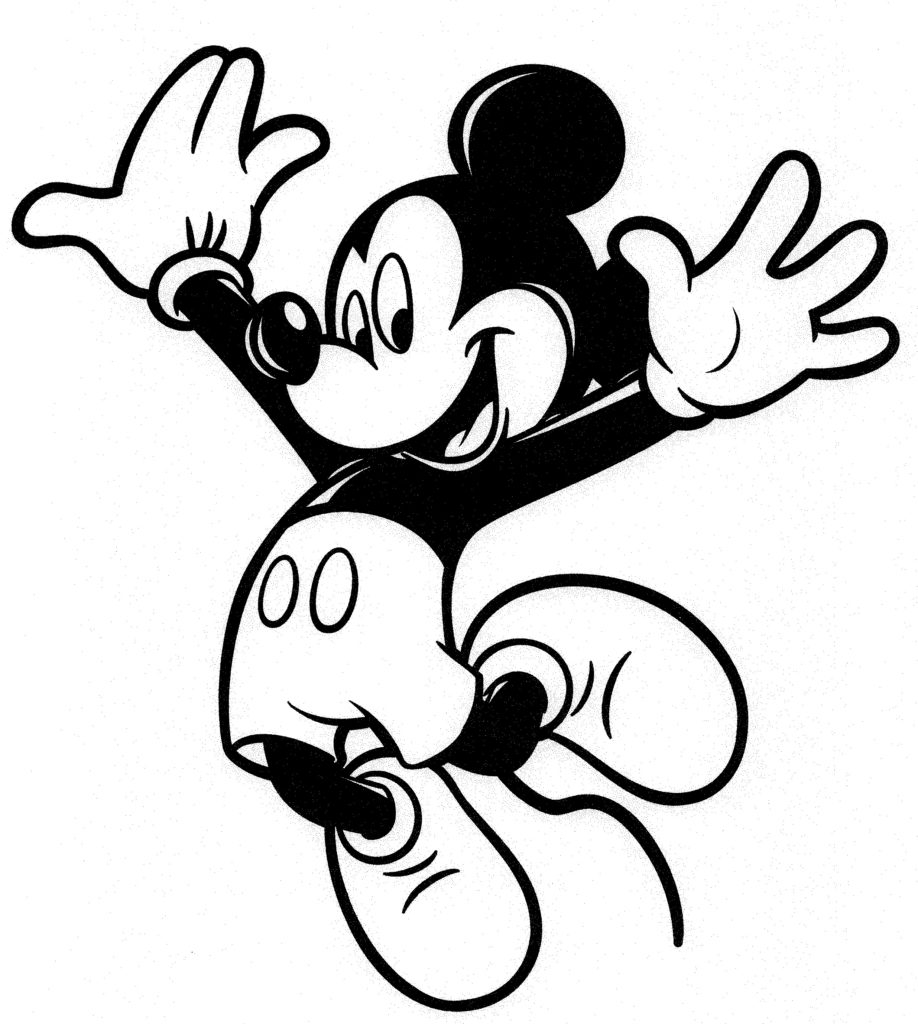 Disney Coloring Pages - Mickey