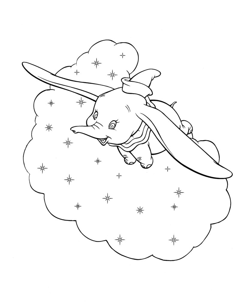 800  Disney Coloring Pages Dumbo Best