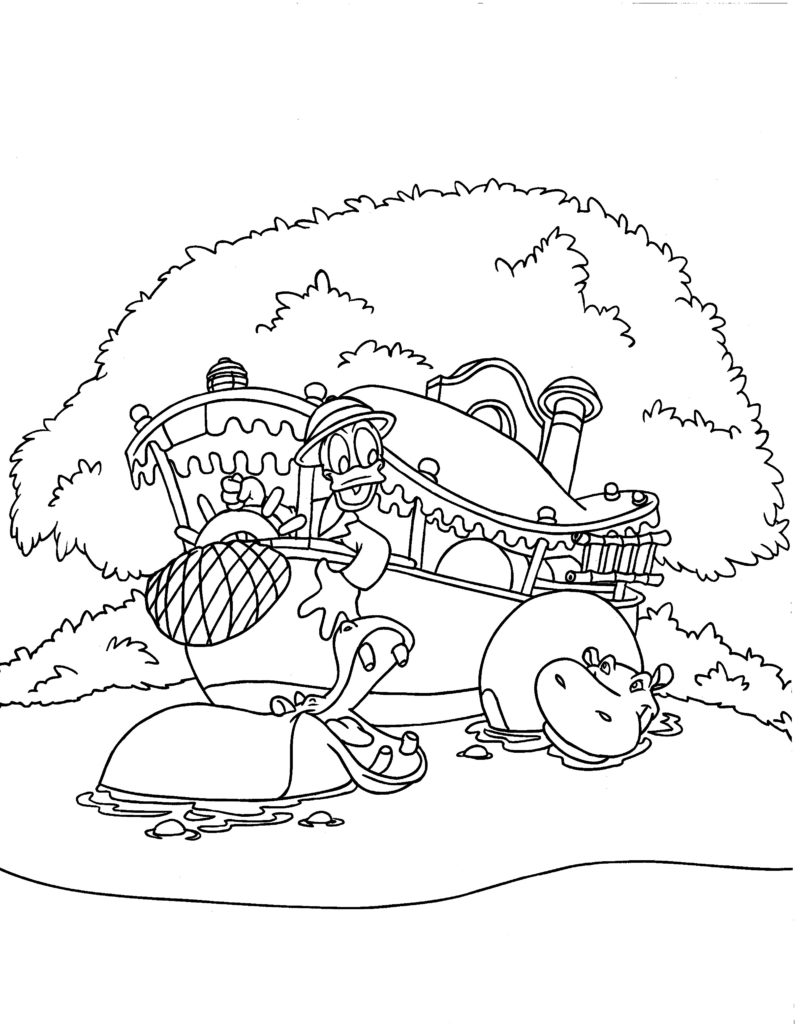 Disney Coloring Pages - Jungle Cruise