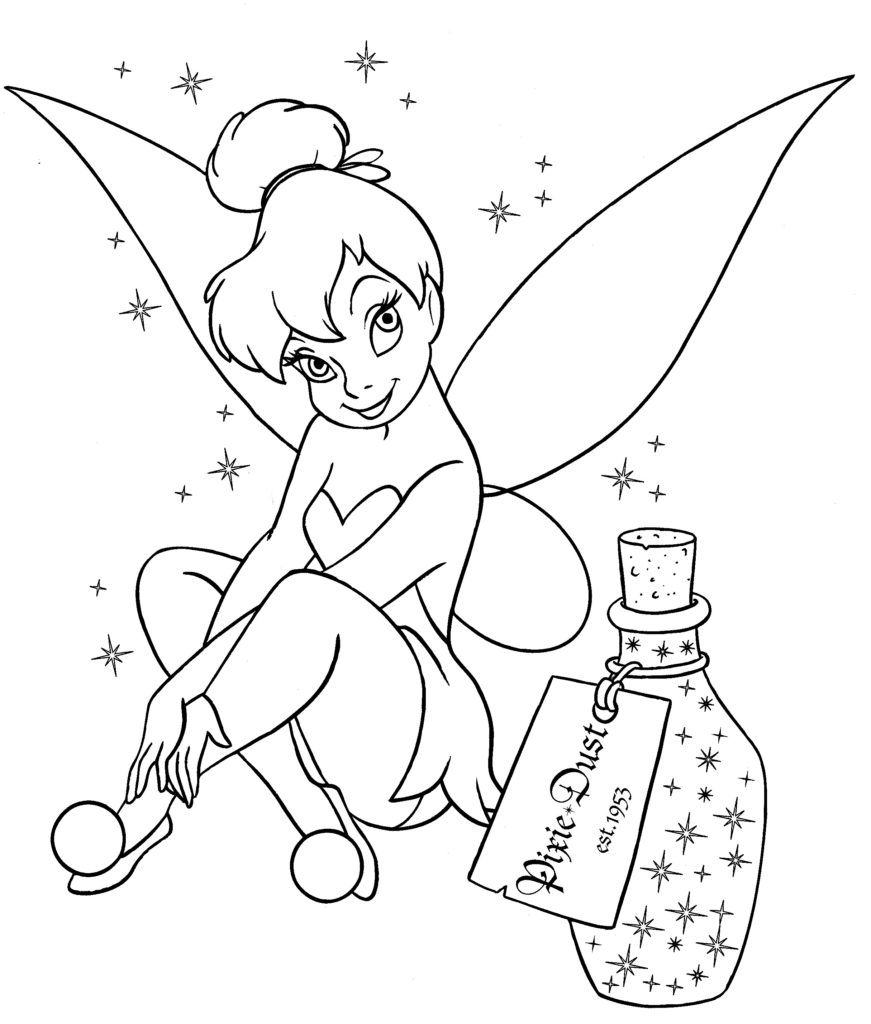 Coloring Pages Easy Disney