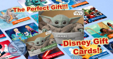Disney Gift Cards over 60 designs