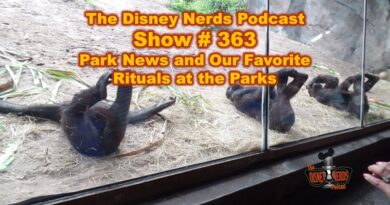 Disney Nerds Show # 363 Park News and All Our Park Rituals