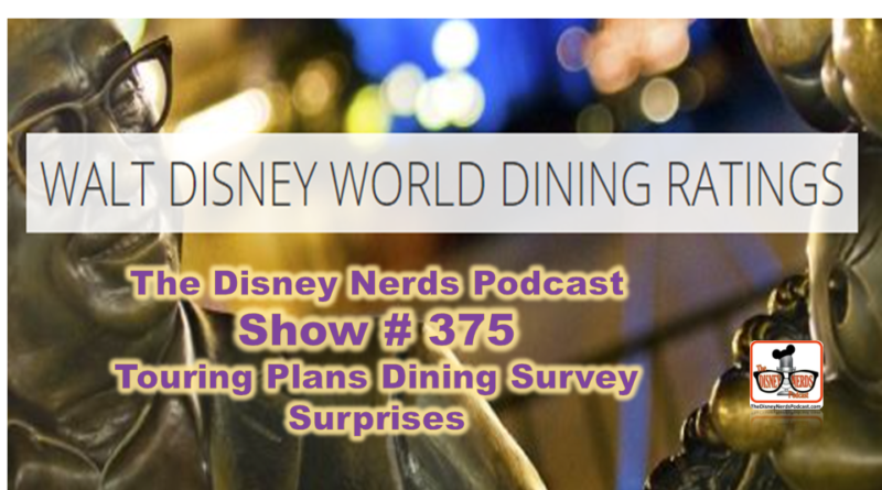 375 Touring Plans Dining Survey Surprises