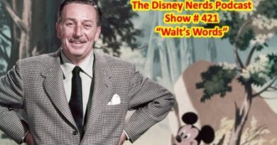 Join us this week for another edition of Walt's Words.  It's always great to hear something from Walt Disney.  There is so much written and said about him, it's always great to get it from the Boss himself.  Listen in to some of Walt's rare interviews as he shares his funny stories and wisdom with us.