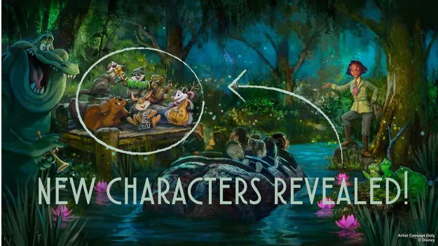 Meet the Critters at Tiana’s Bayou Adventure: Part 1